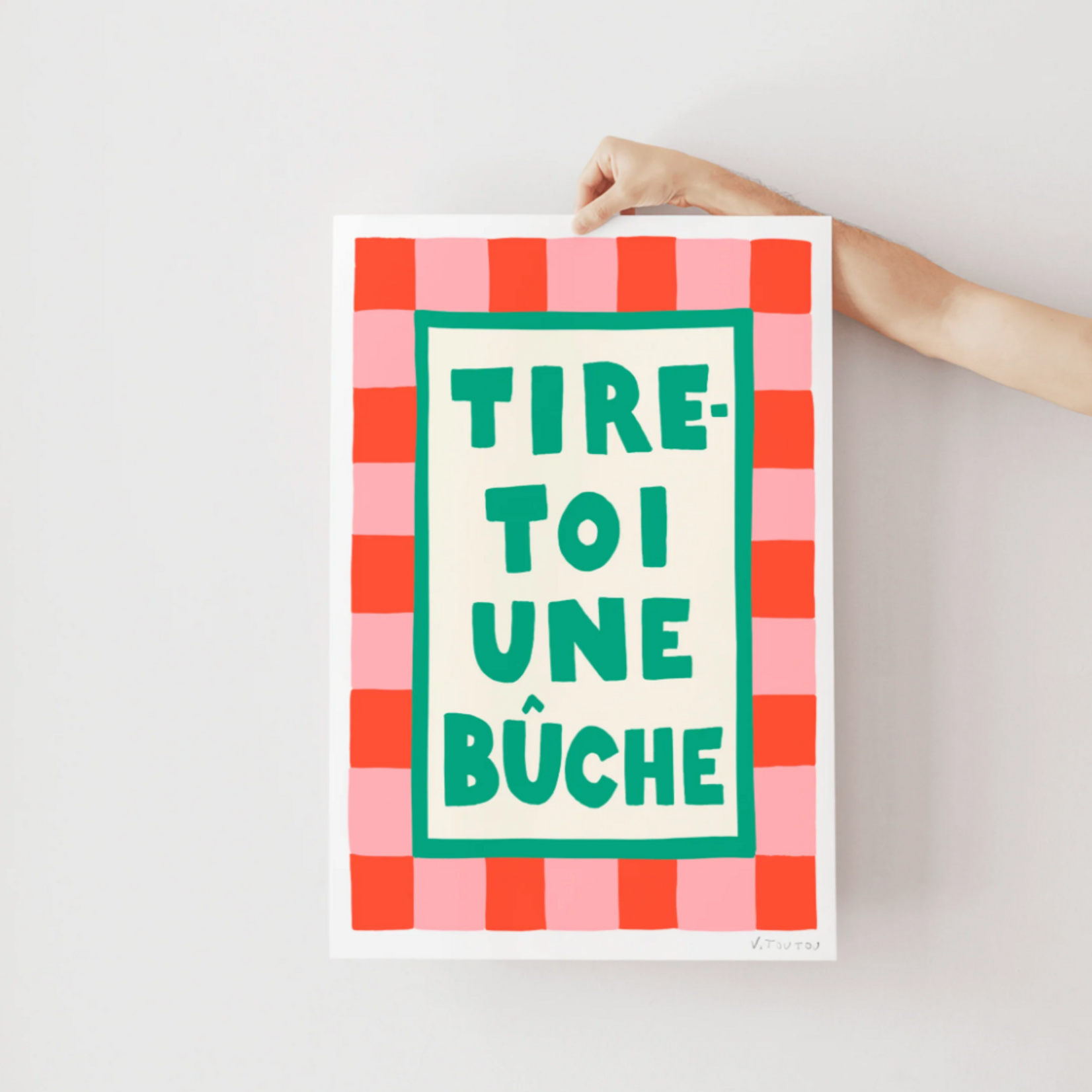 Affiche - Tire-toi une bûche