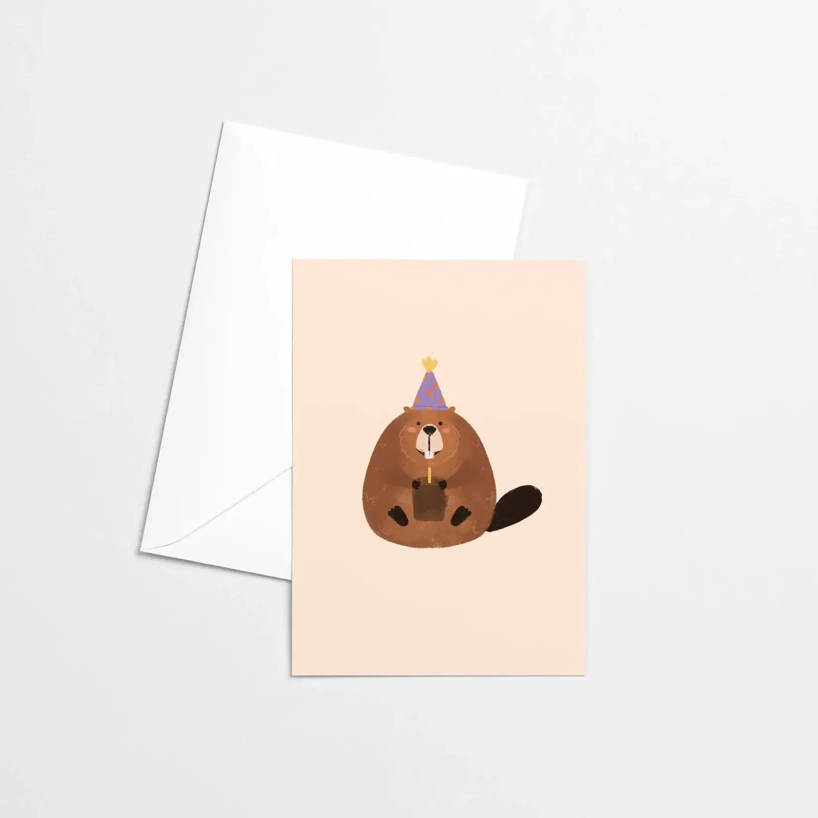Greeting card - Castor