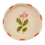 Flora small plate - Poppy