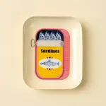 Petit plateau émaillé - Sardines