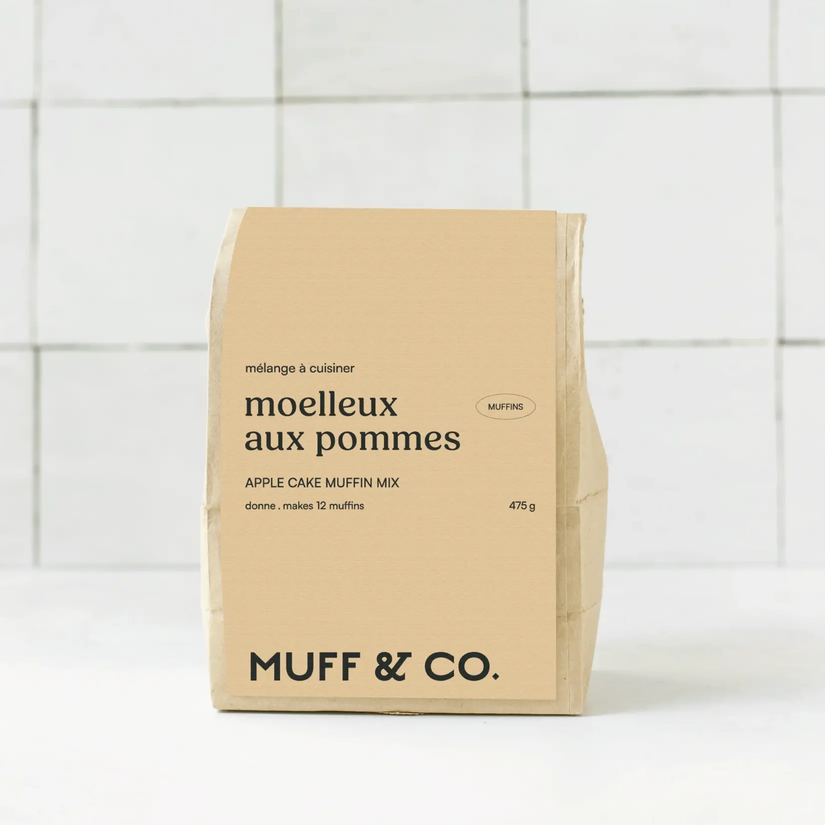 Soft apple muffin mix