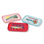 Small plate Vintage tin (multiple colors)