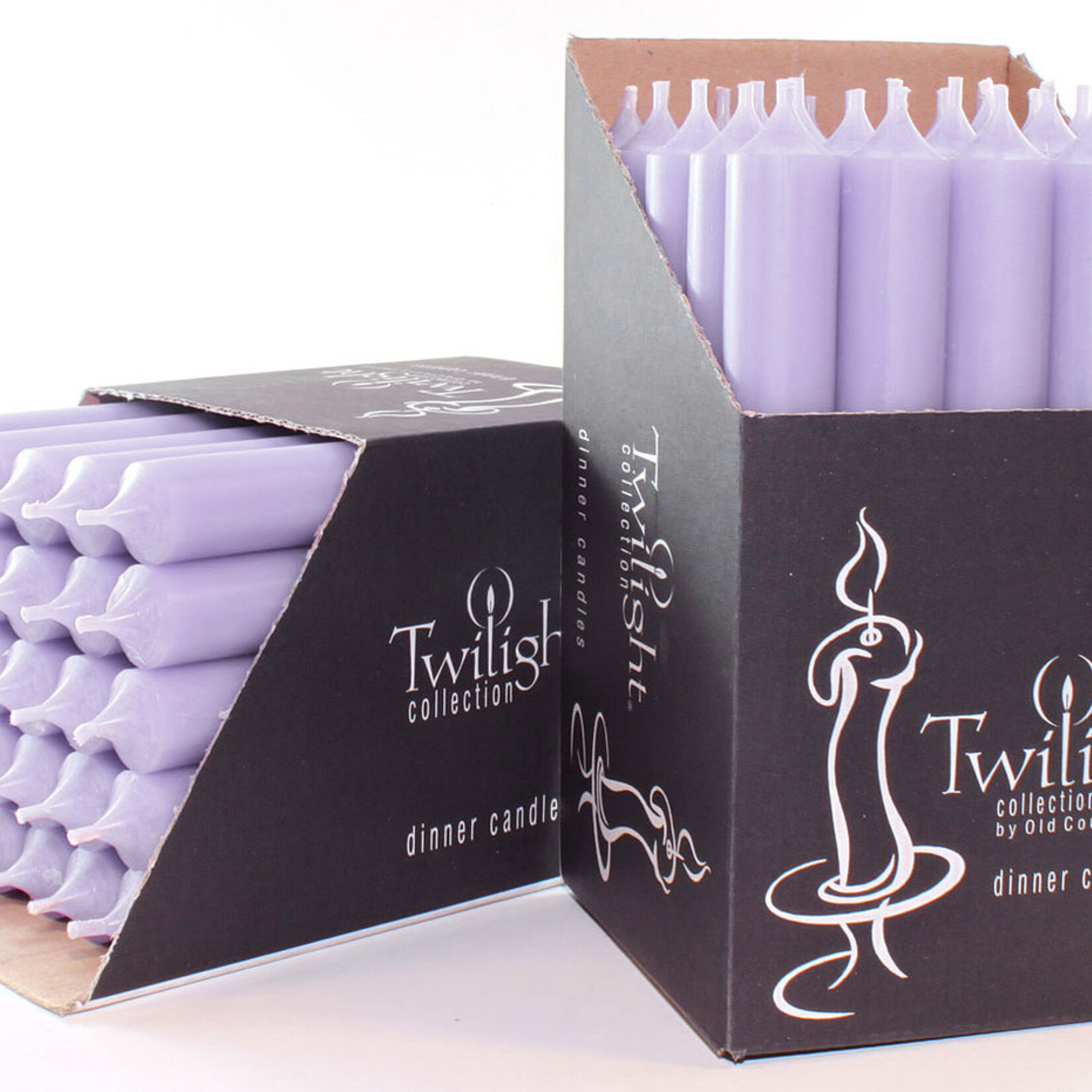 Chandelle longue 17,5cm (plusieurs couleurs)