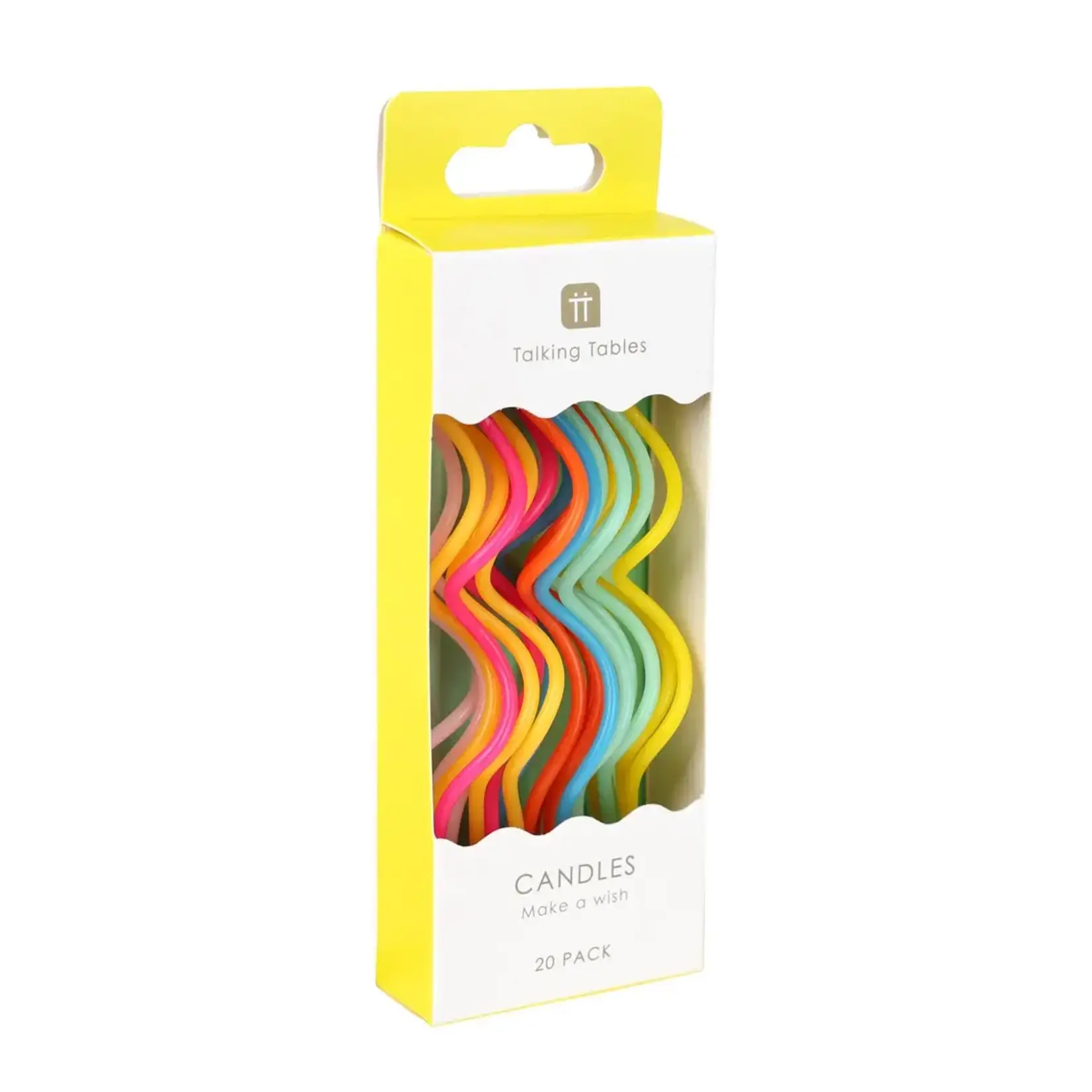 Spaghetti birthday candles x20