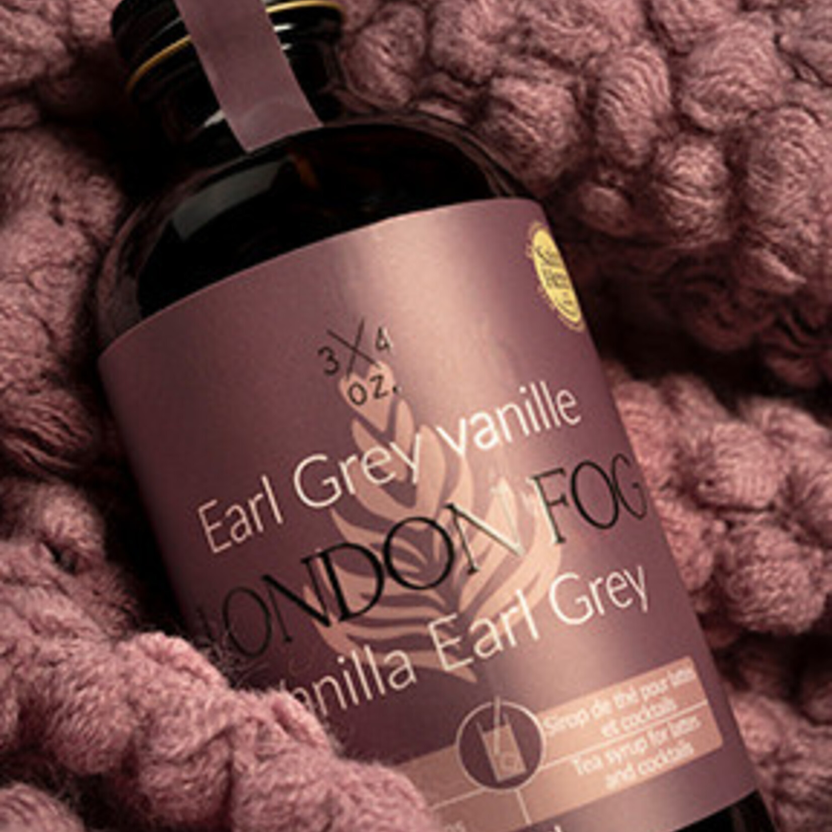 Syrup for lattes & cocktails – London Fog (Earl Grey & vanilla)