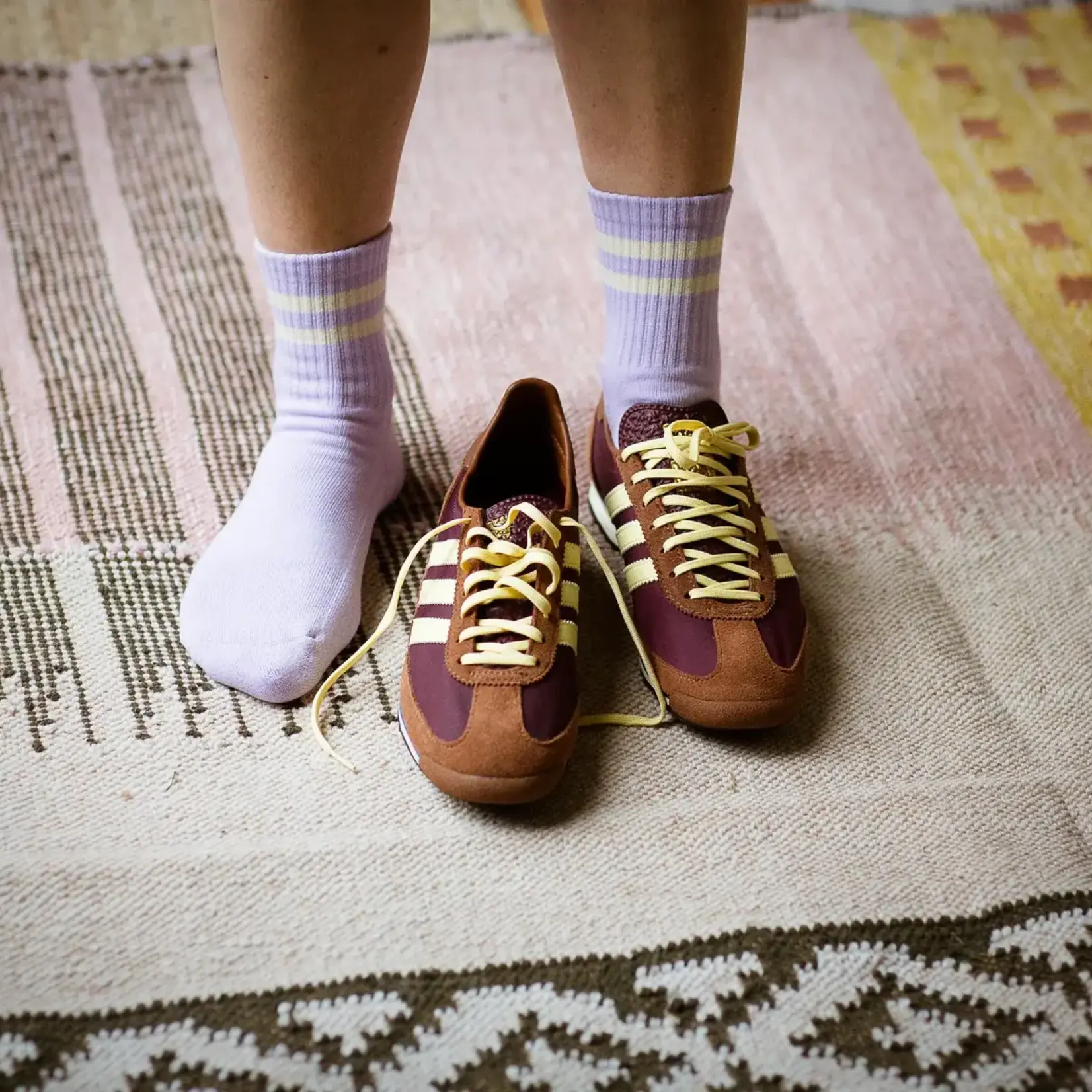 Gym Socks Lilac - Women (6-9,5)