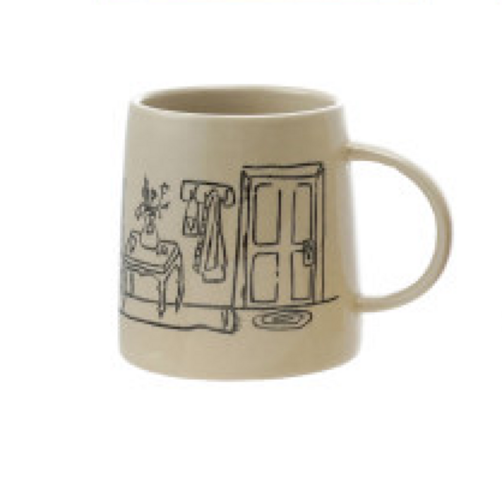 Hazel Mazel Tasse motif Salon (plusieurs couleurs)