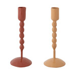 Bougeoir en Métal émaillé - 20 cm