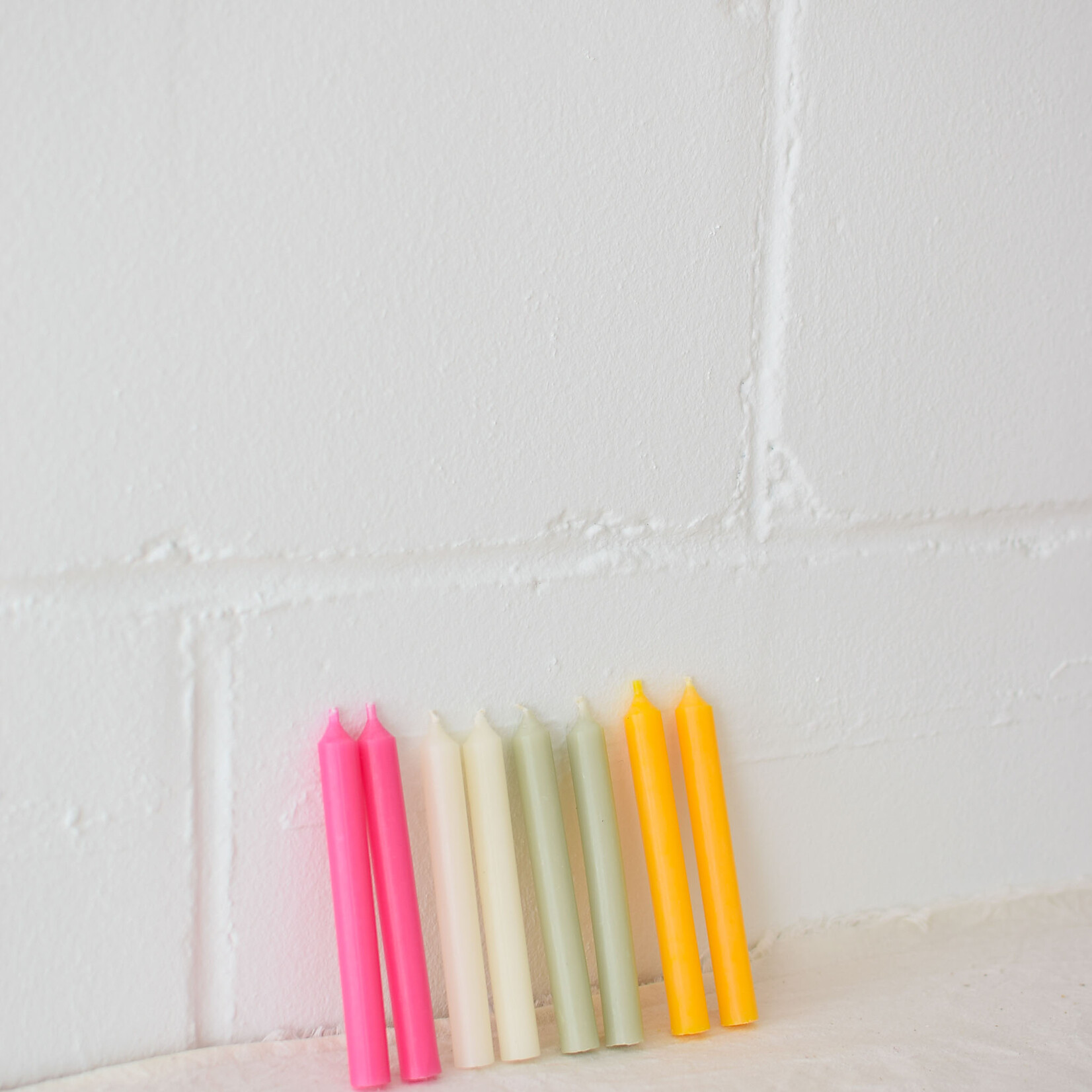 Chandelle fine 11cm (plusieurs couleurs)