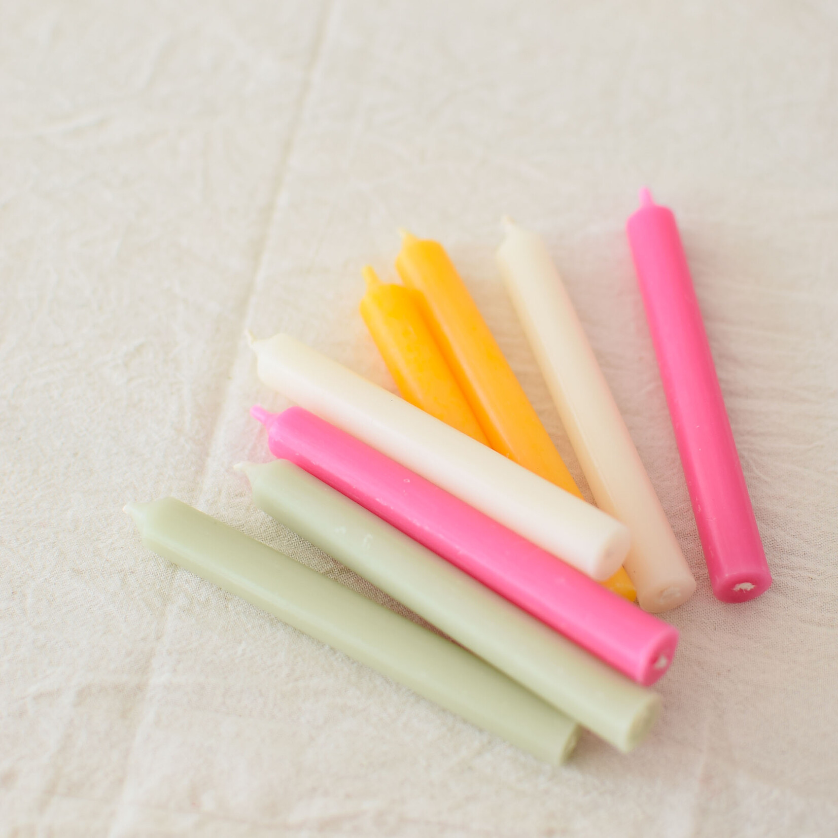 Chandelle fine 11cm (plusieurs couleurs)