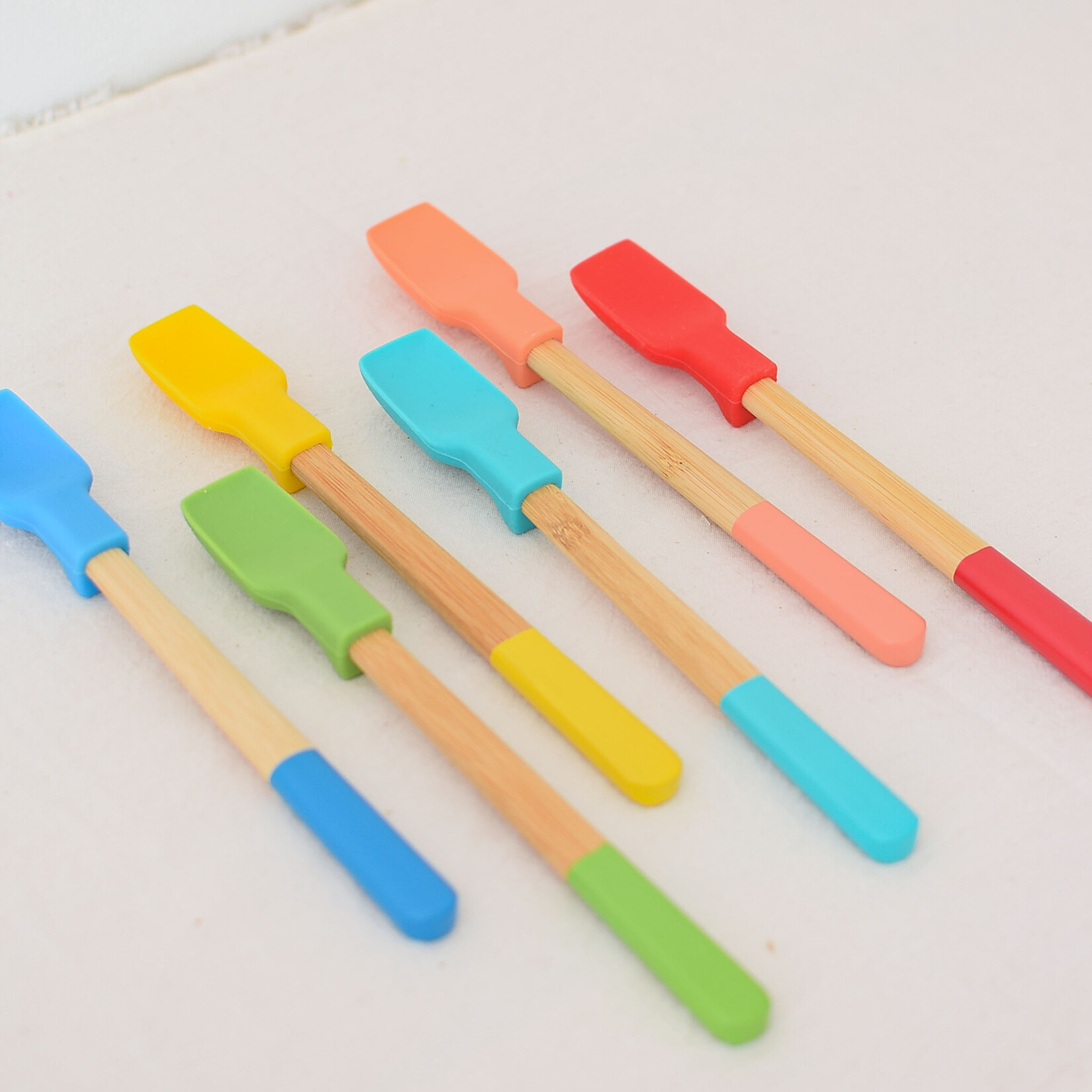 Mini spatule bambou