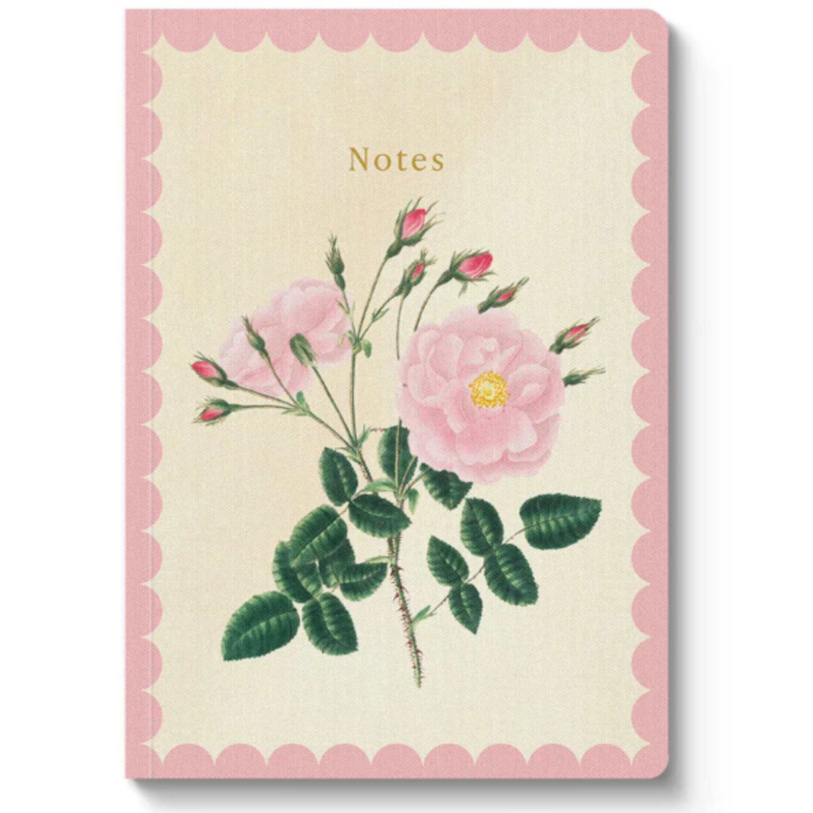 Damask rose Flower Notebook
