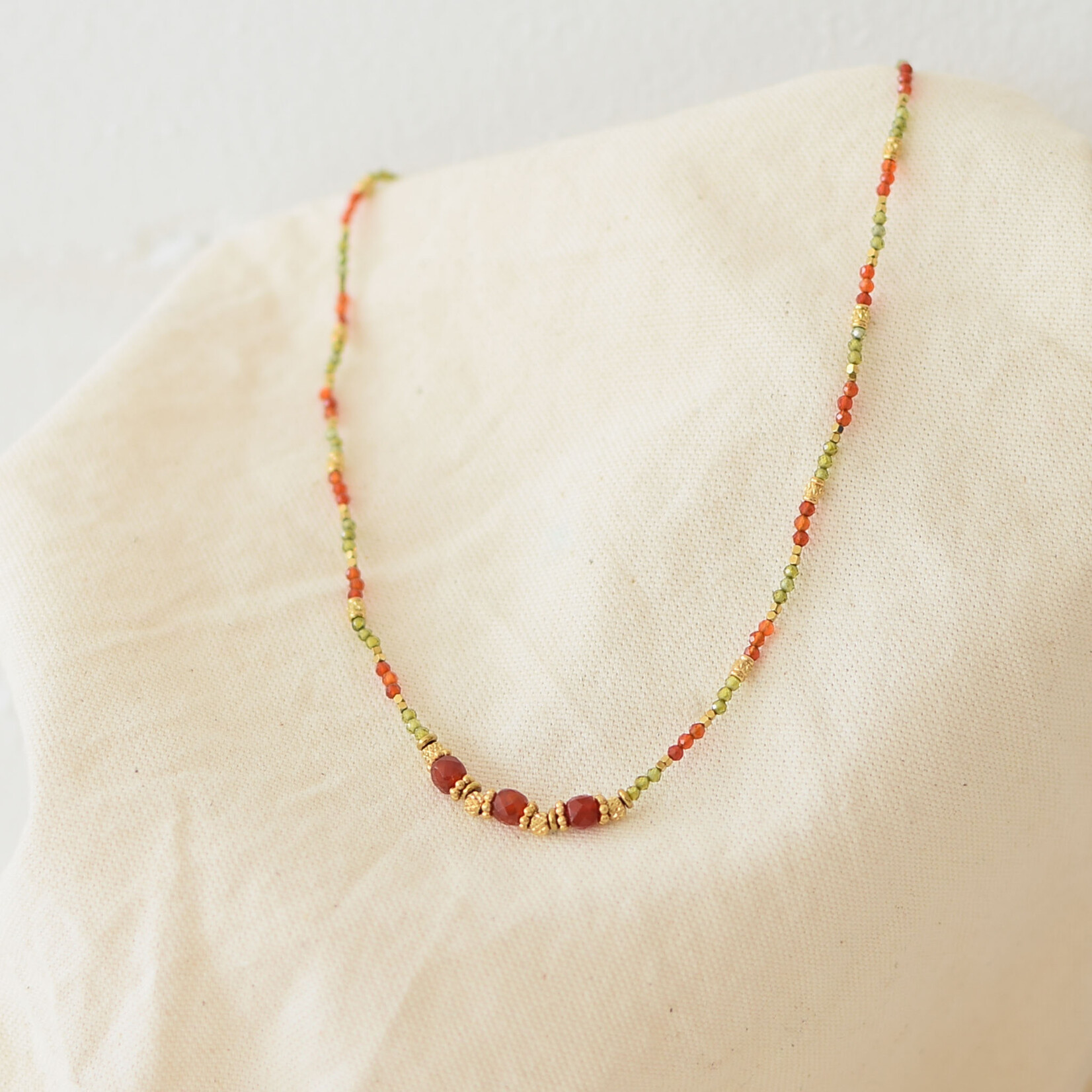 Gemstones necklace