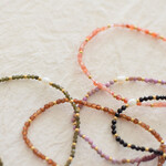 Adjustable gemstone bracelet