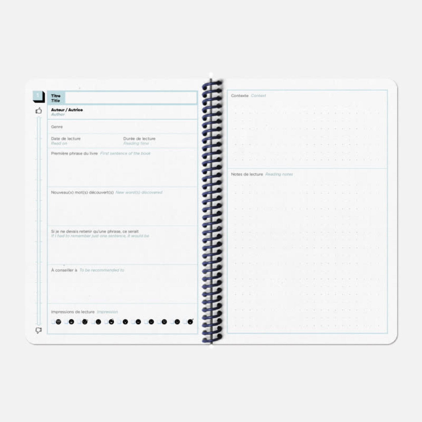 Thematic notebook - Readings