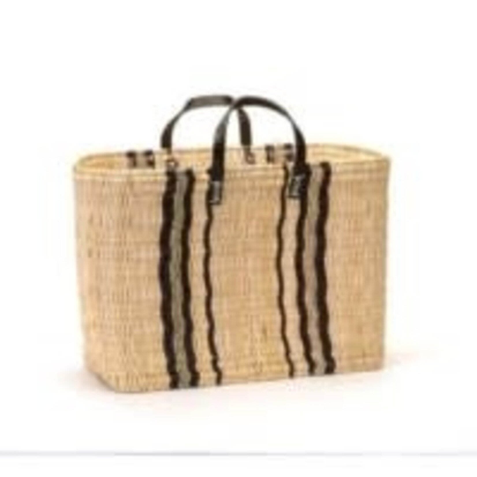 Indigo rectangular shopping bag