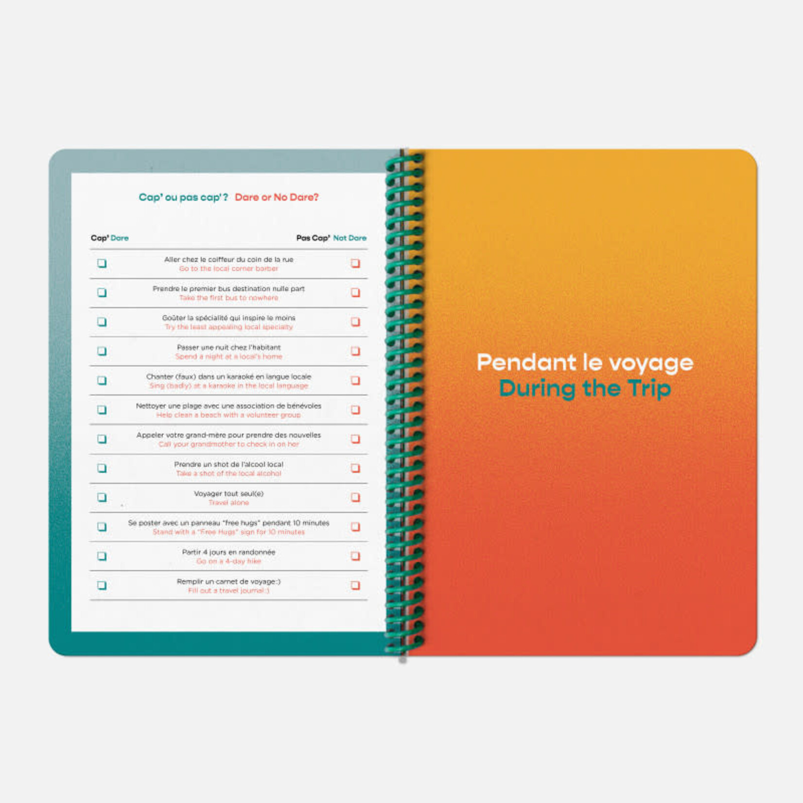 Thematic notebook - Travels