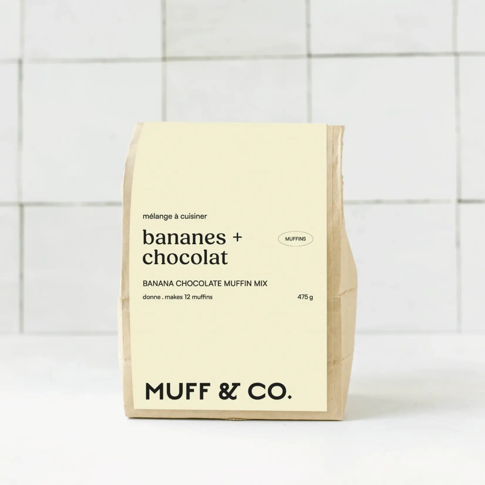 Mélange à Muffins banane et chocolat