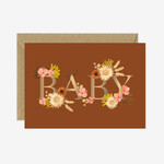 Card - Gold Baby Bouquet