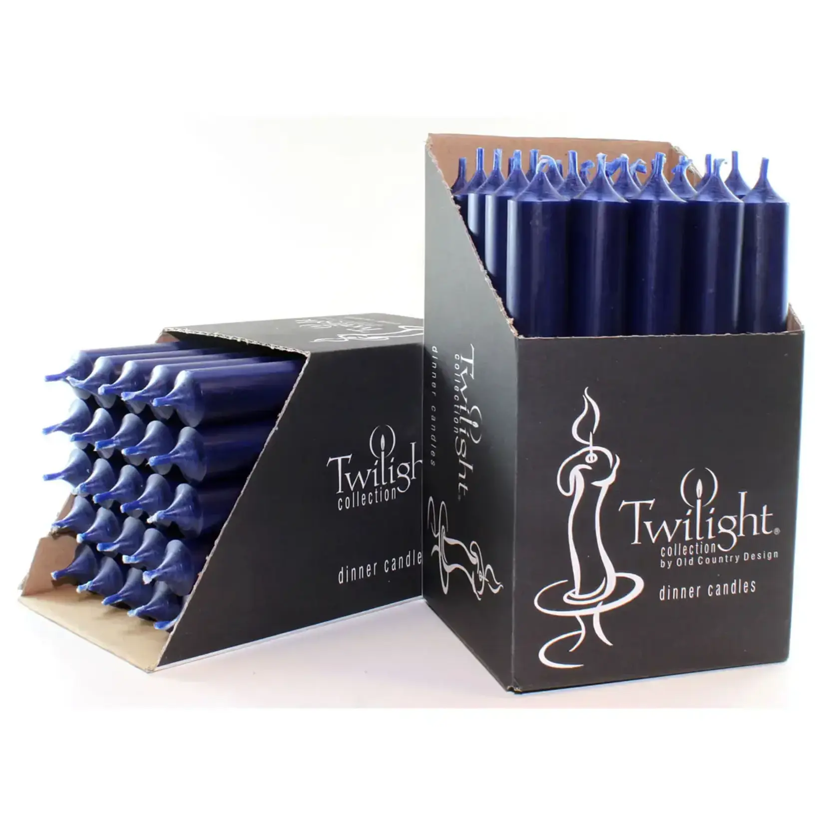 Long candle - Cobalt blue