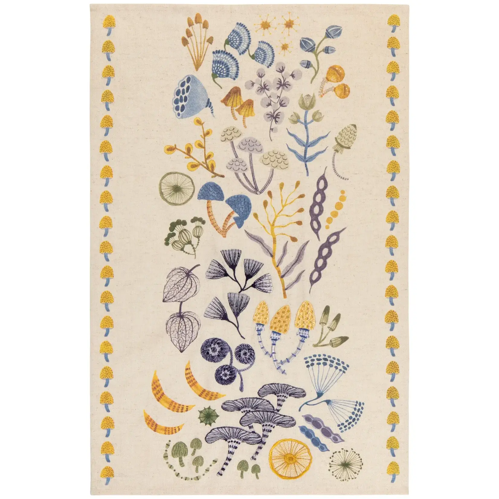 Embroidered dishtowel - Wildgrove