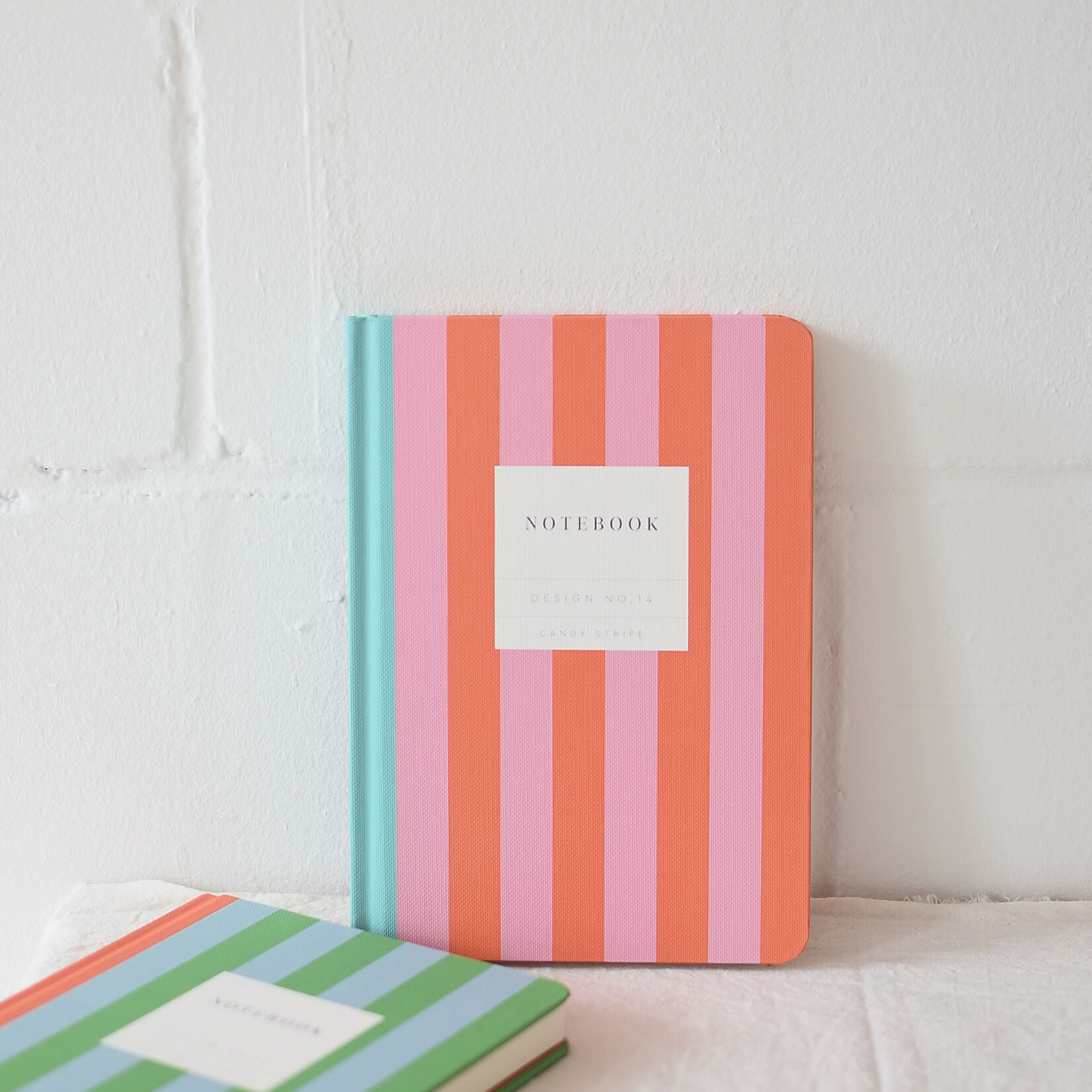 Candy Stripe Notebook #14