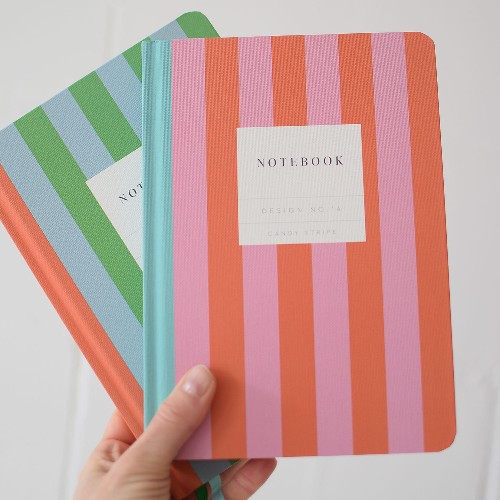 Candy Stripe Notebook #14