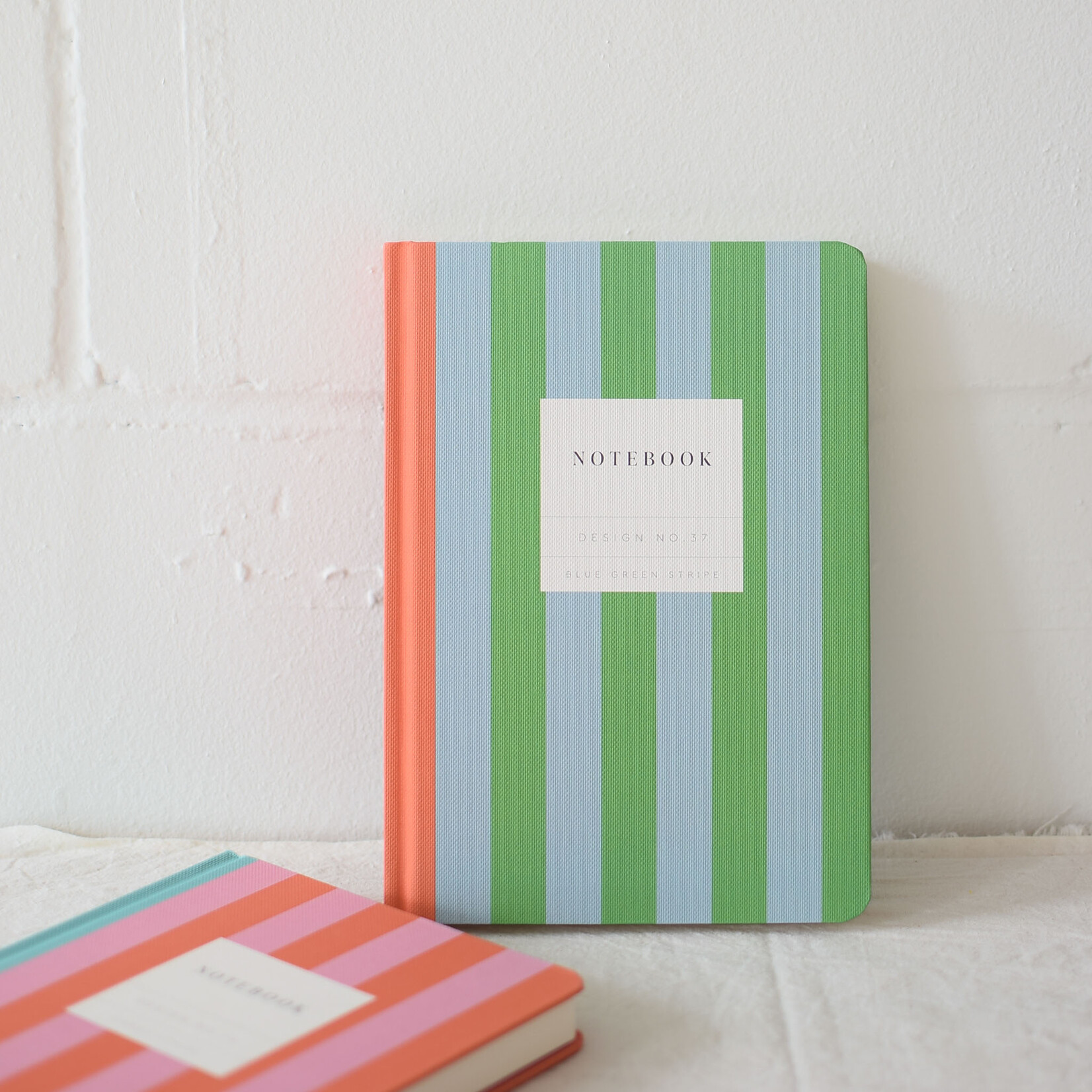Green Stripe Notebook #37