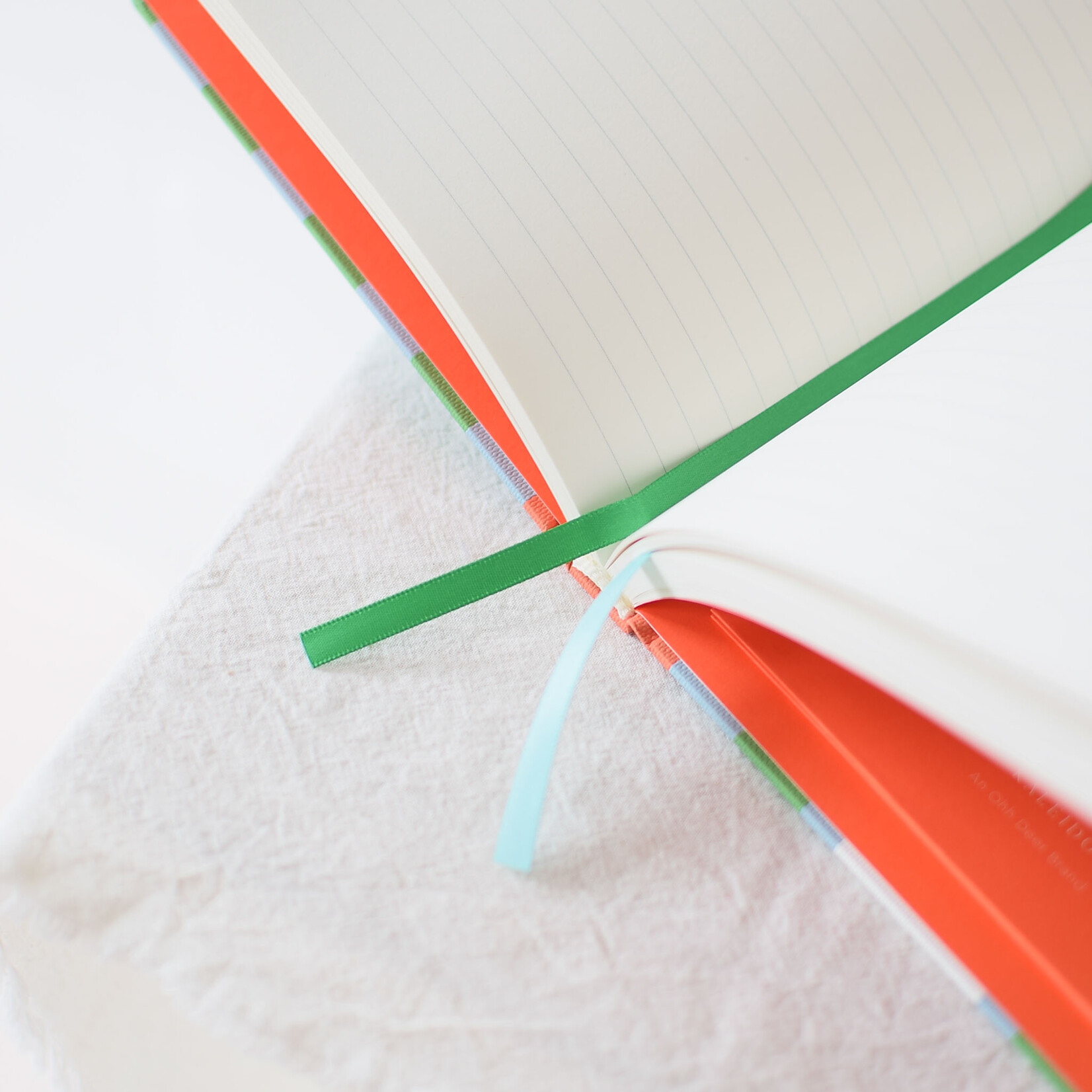 Green Stripe Notebook #37