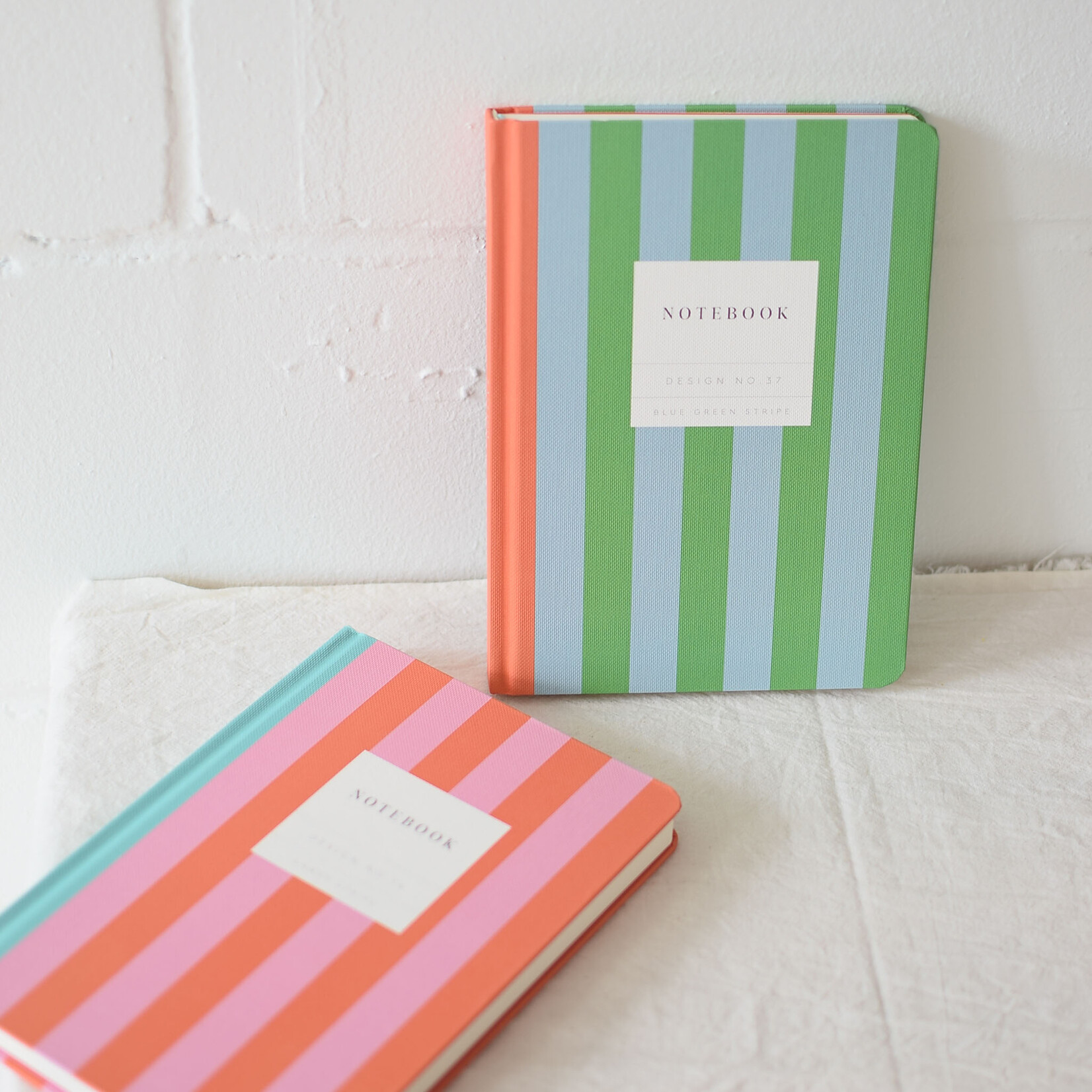 Green Stripe Notebook #37