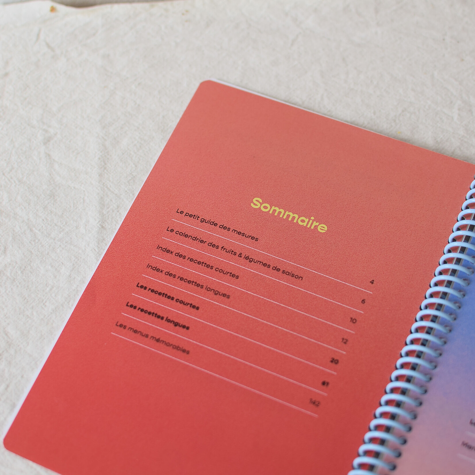 Thematic notebook - Recipes