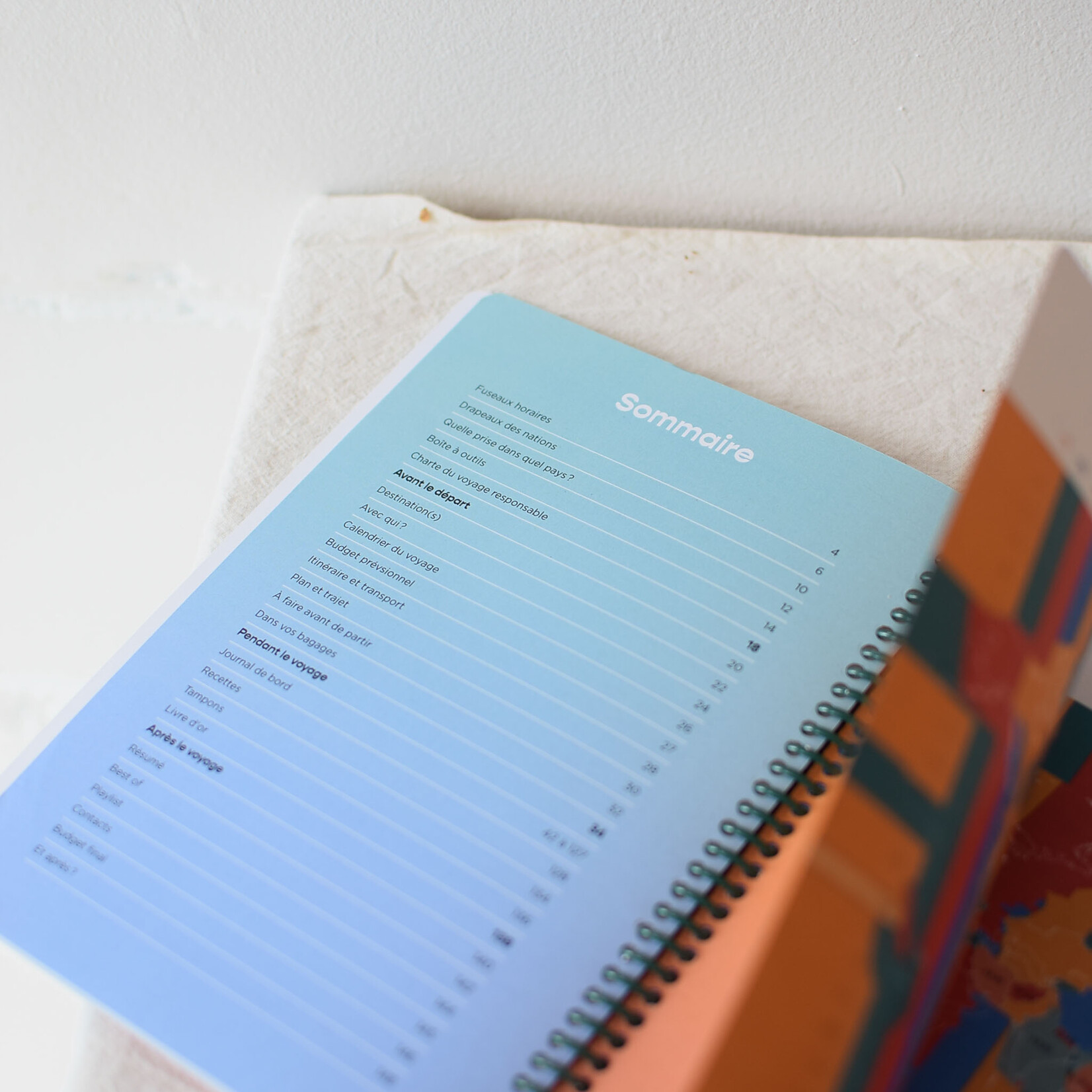 Thematic notebook - Travels