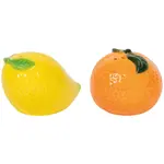 Salt and Pepper Shaker Set - Citrus fruits
