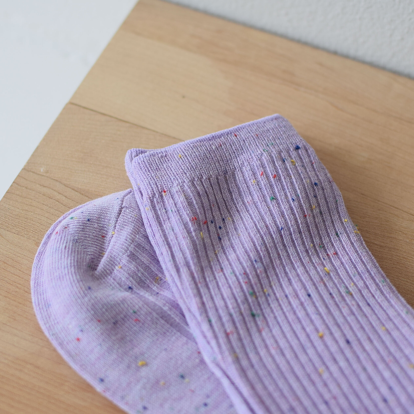 Chaussettes Confettis - Lilas Femme (6-9,5)