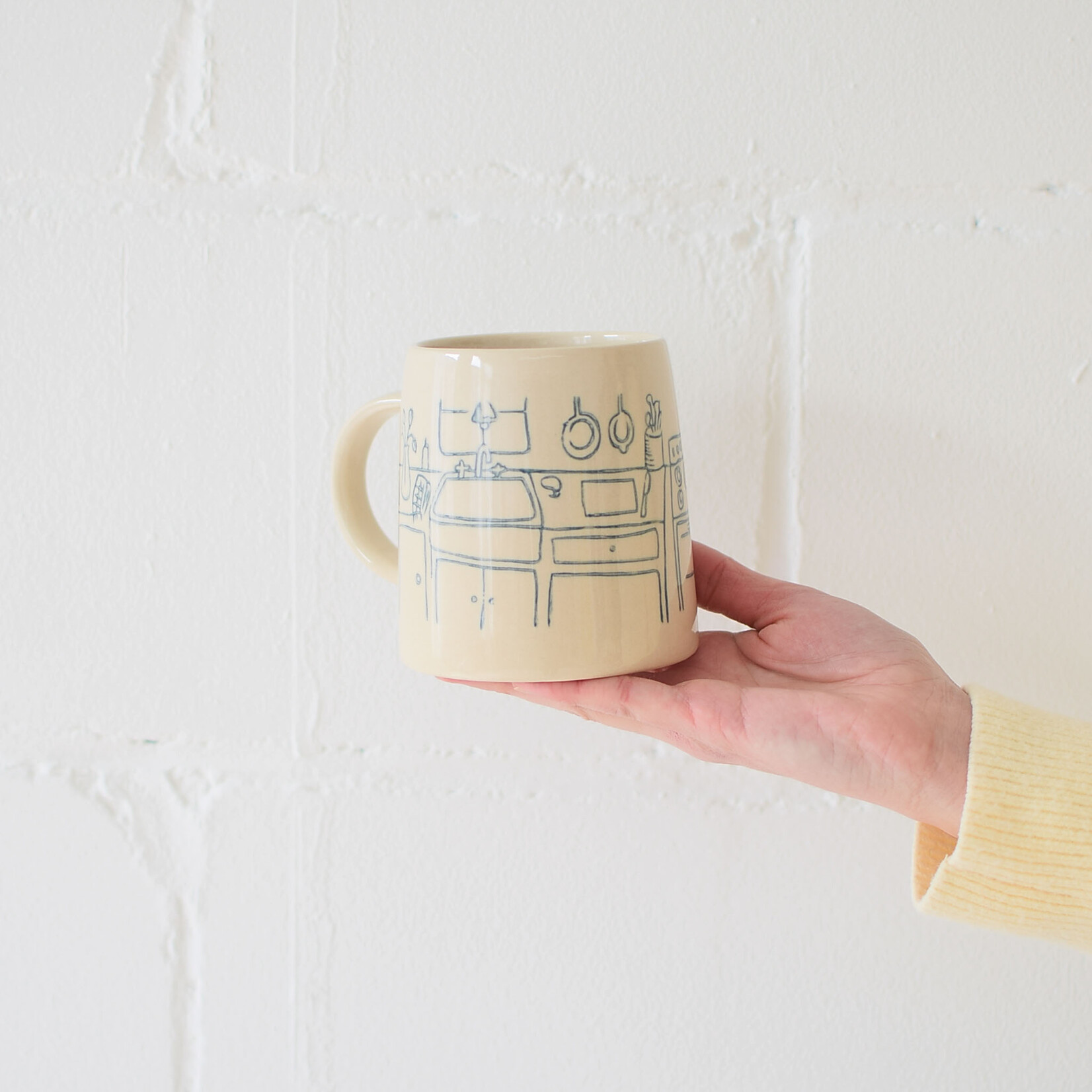 Tasse motif Salon (plusieurs couleurs)