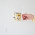 Tasse Email Poissons