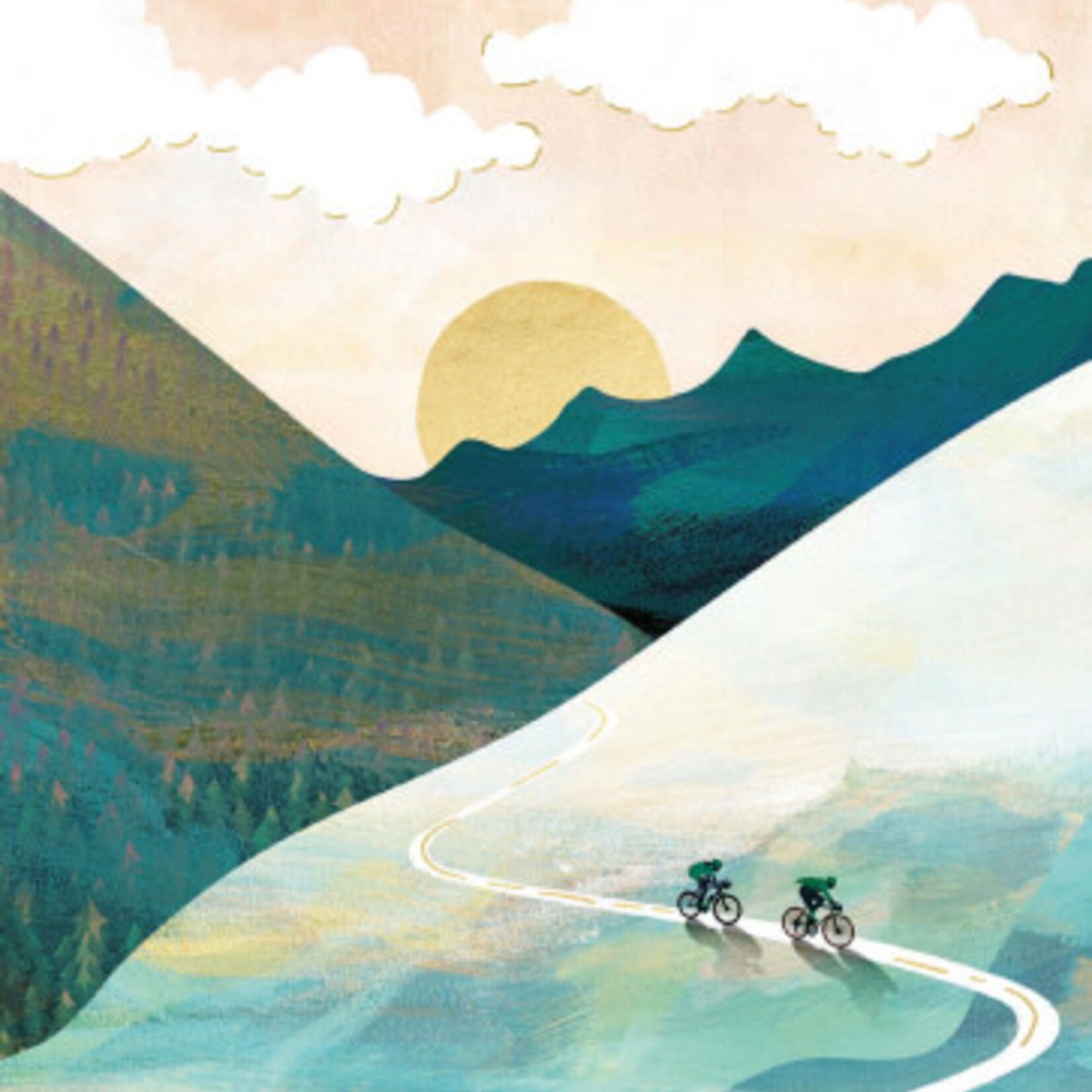 Museums & Galleries Greeting card - The Descent