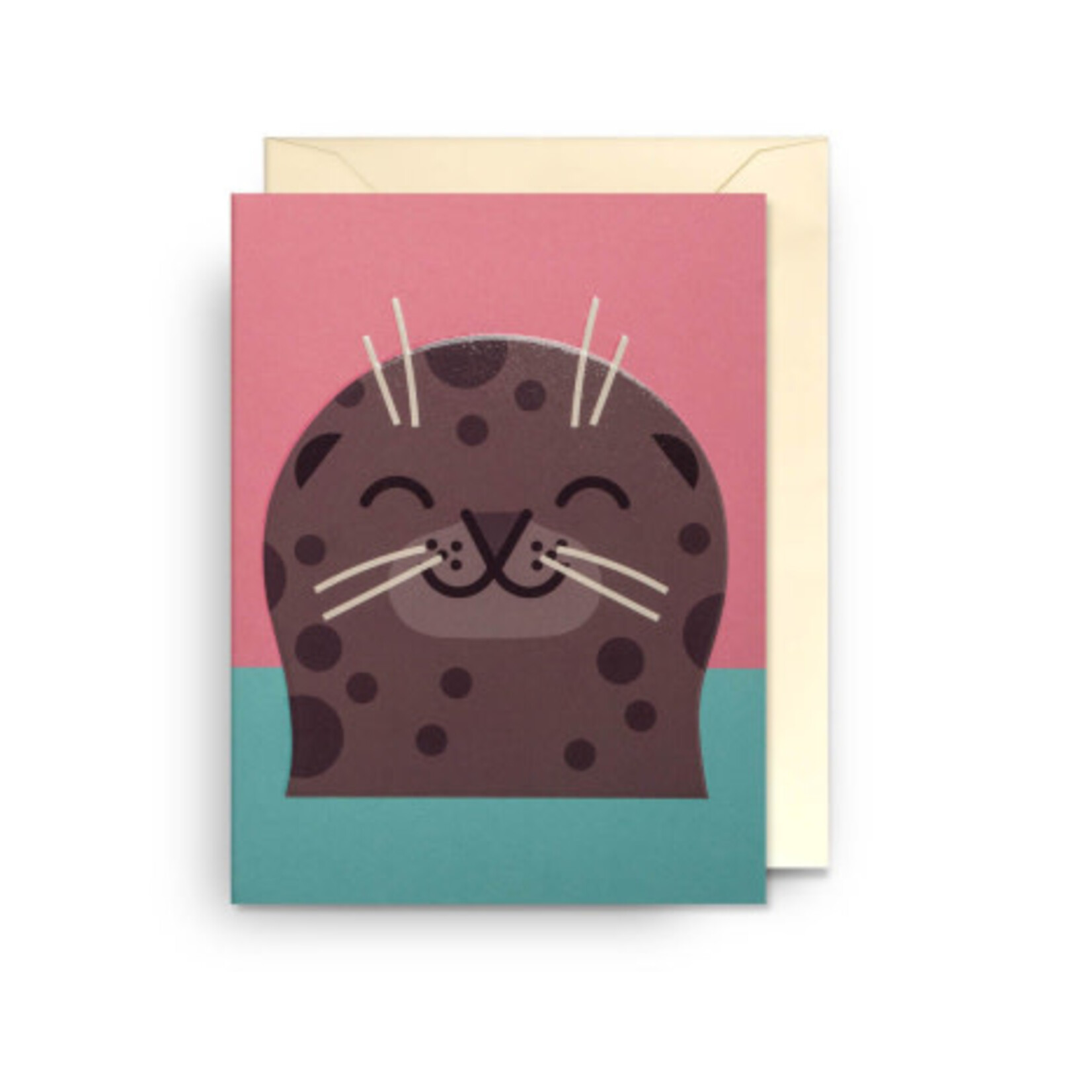 Mini greeting card - Seal