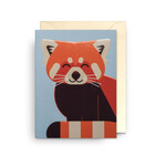 Mini carte - Panda Roux