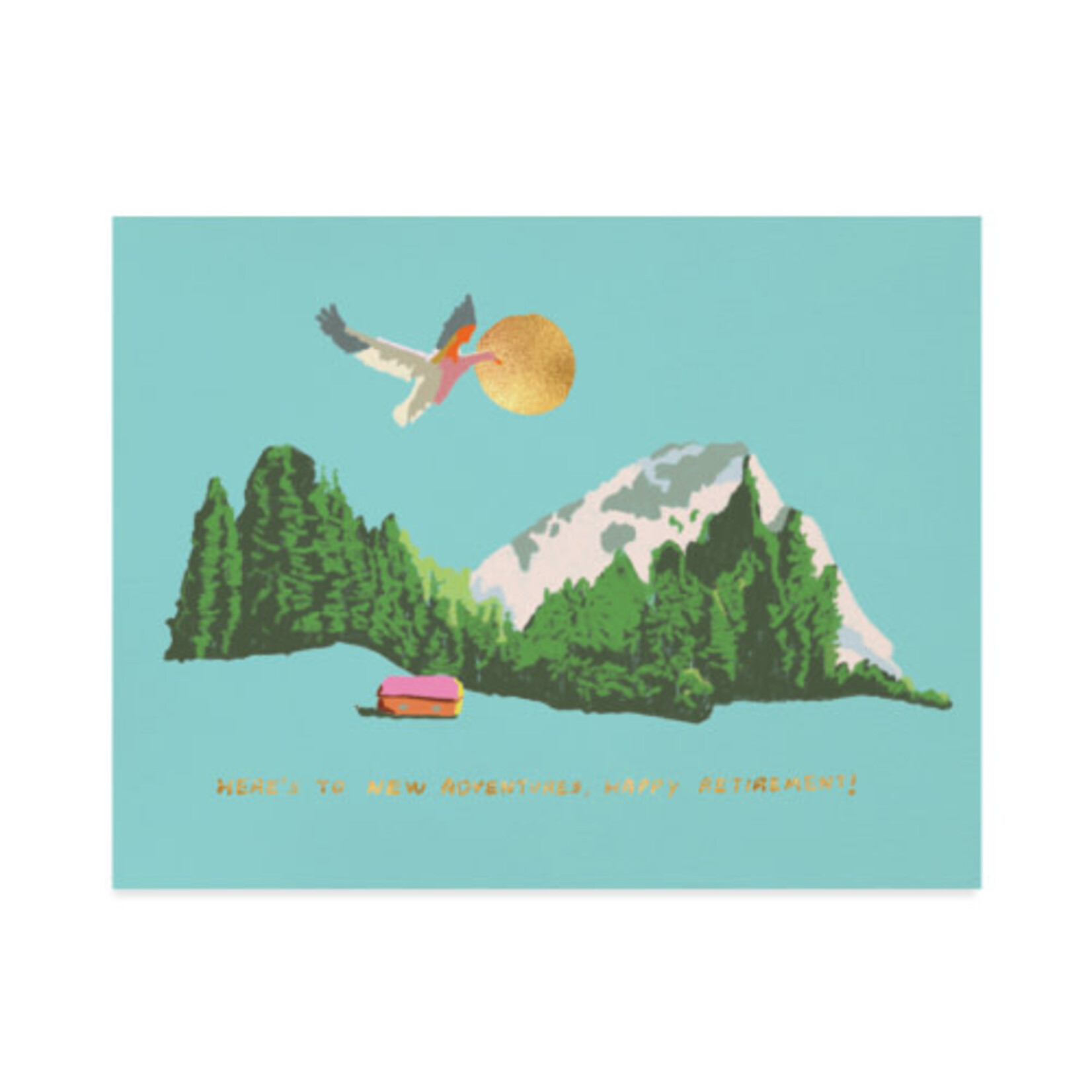 Greeting card - New retirement adventure