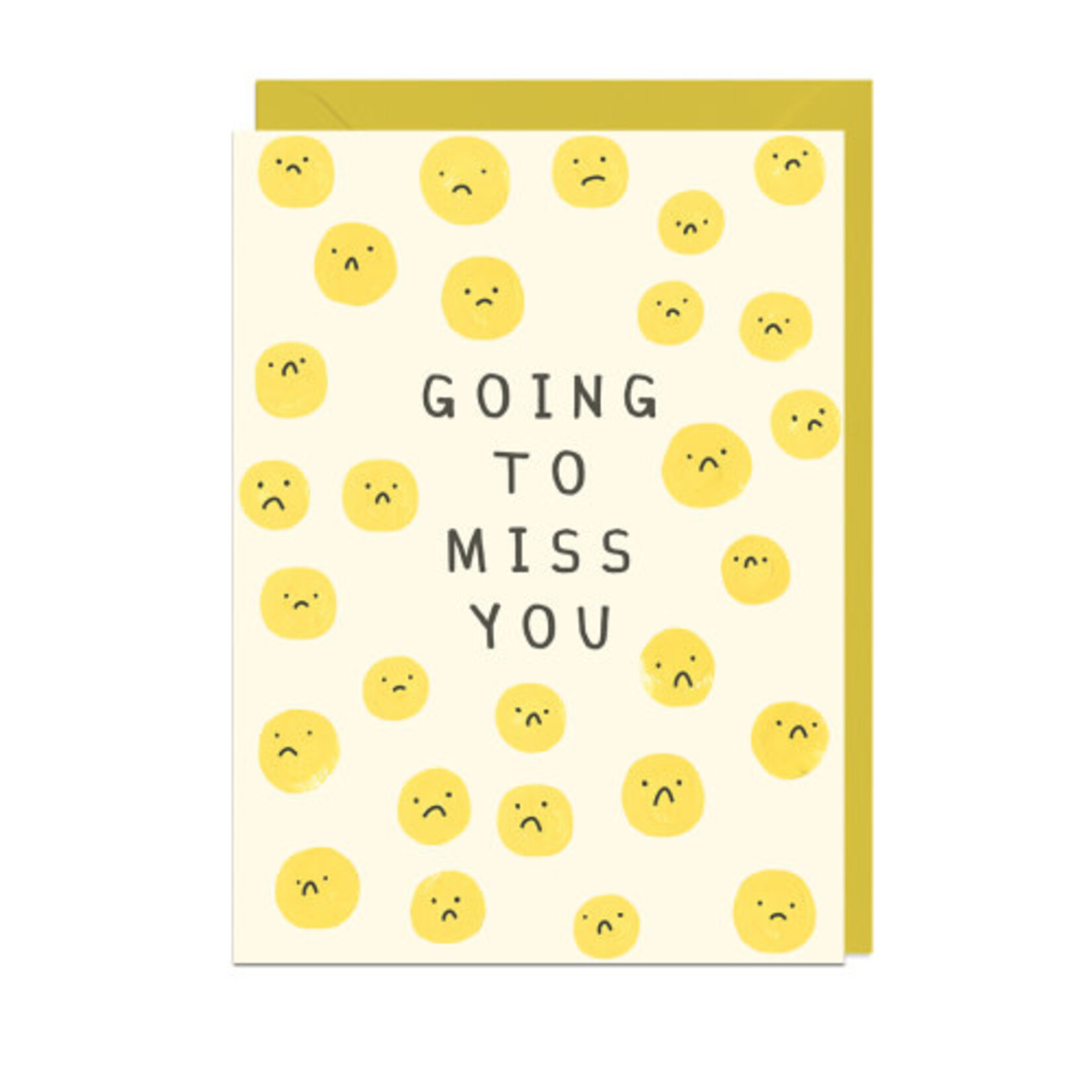 Jolly Awesome Greeting card - Going to miss you