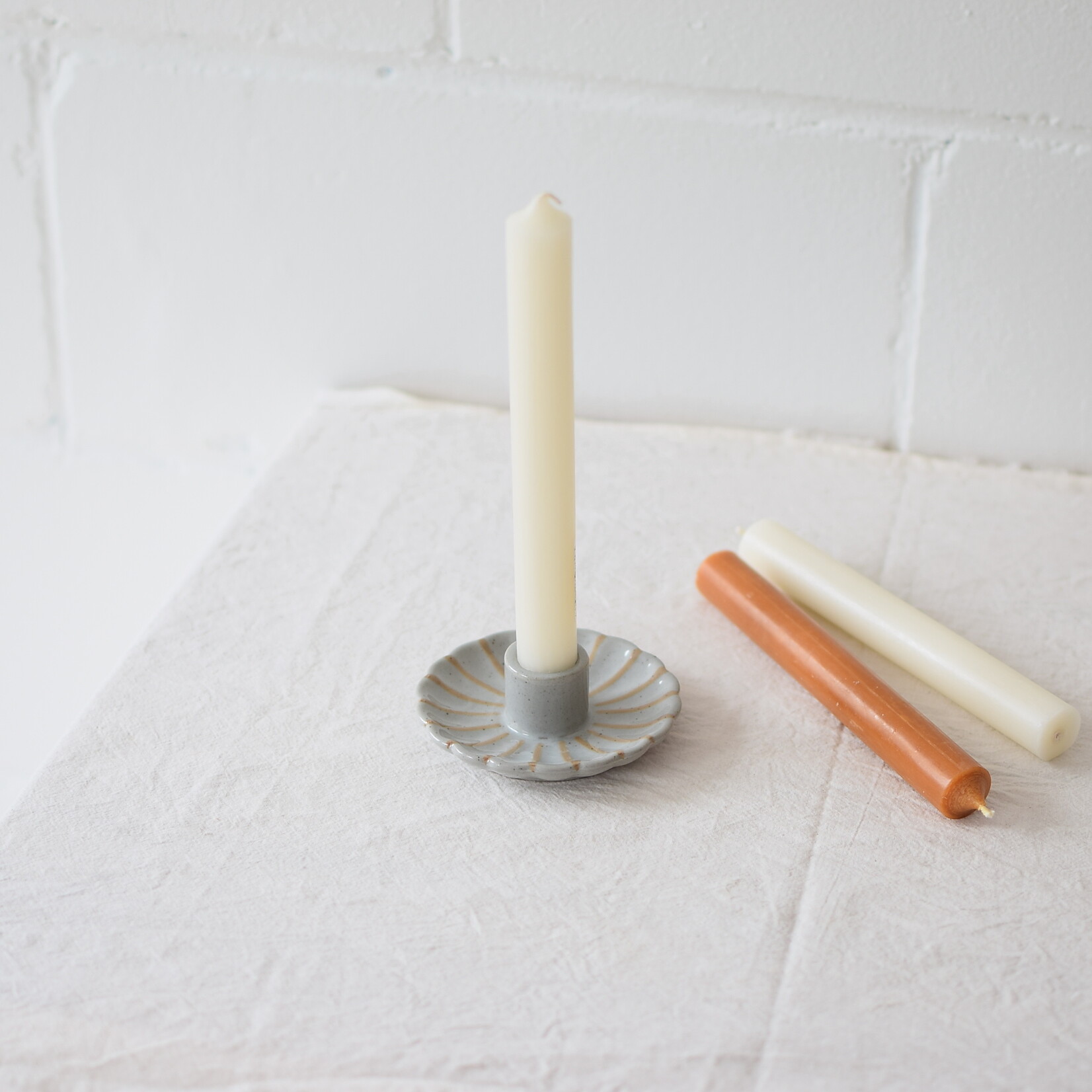 Ceramic Rays candle holder