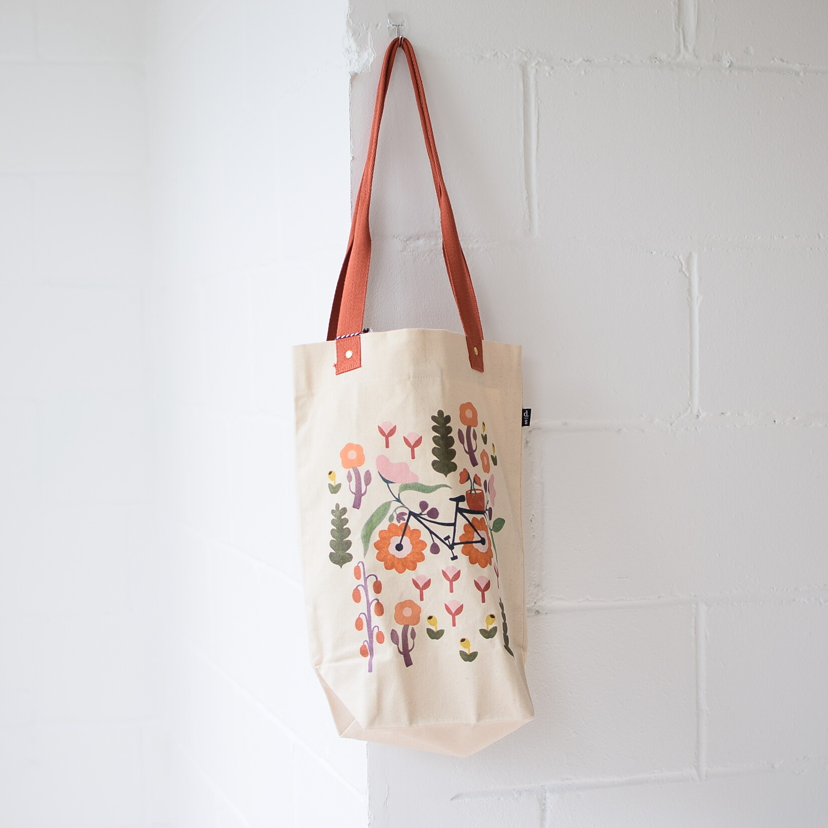 Tote bag - Petal Power 14"x15"