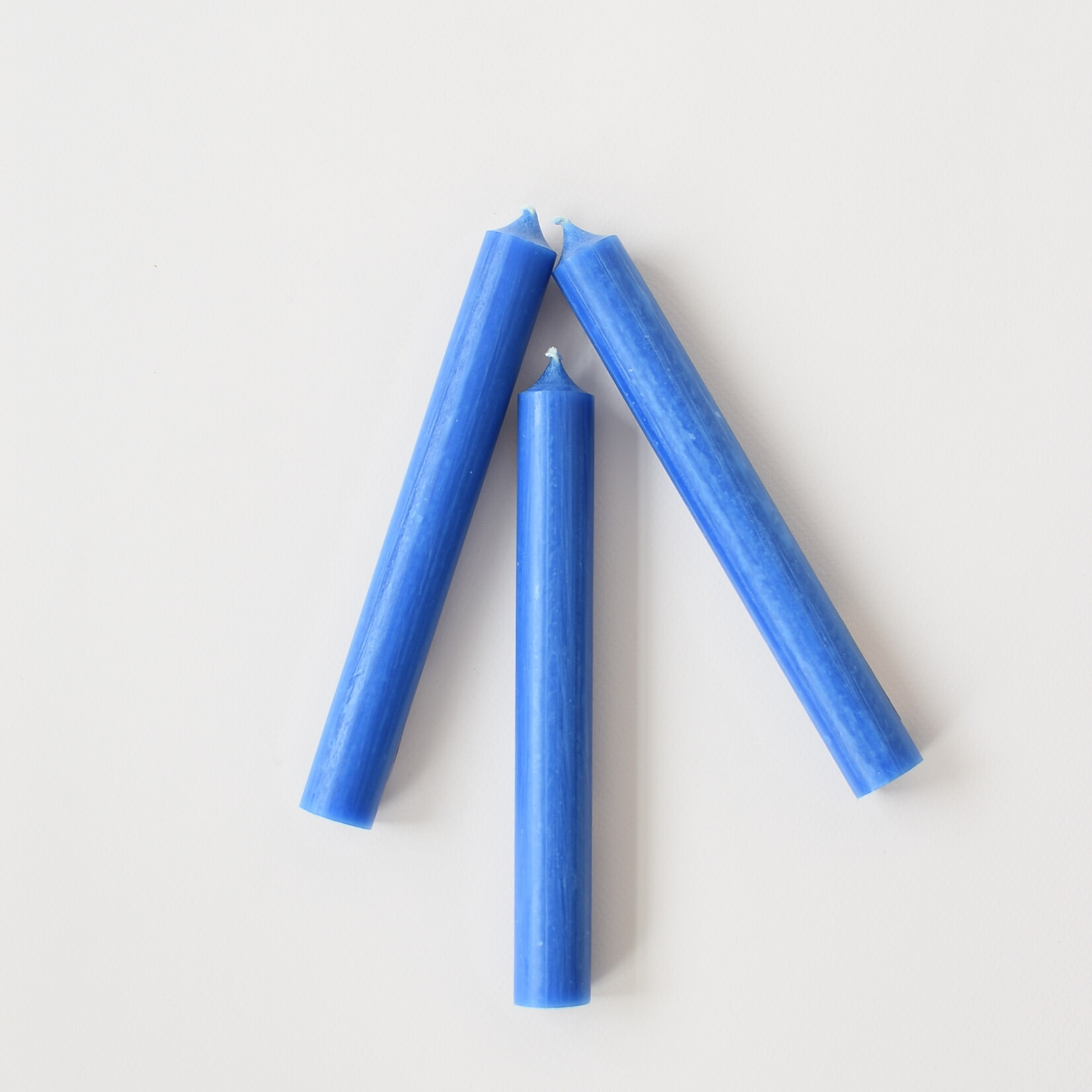 Long candle - Cobalt blue