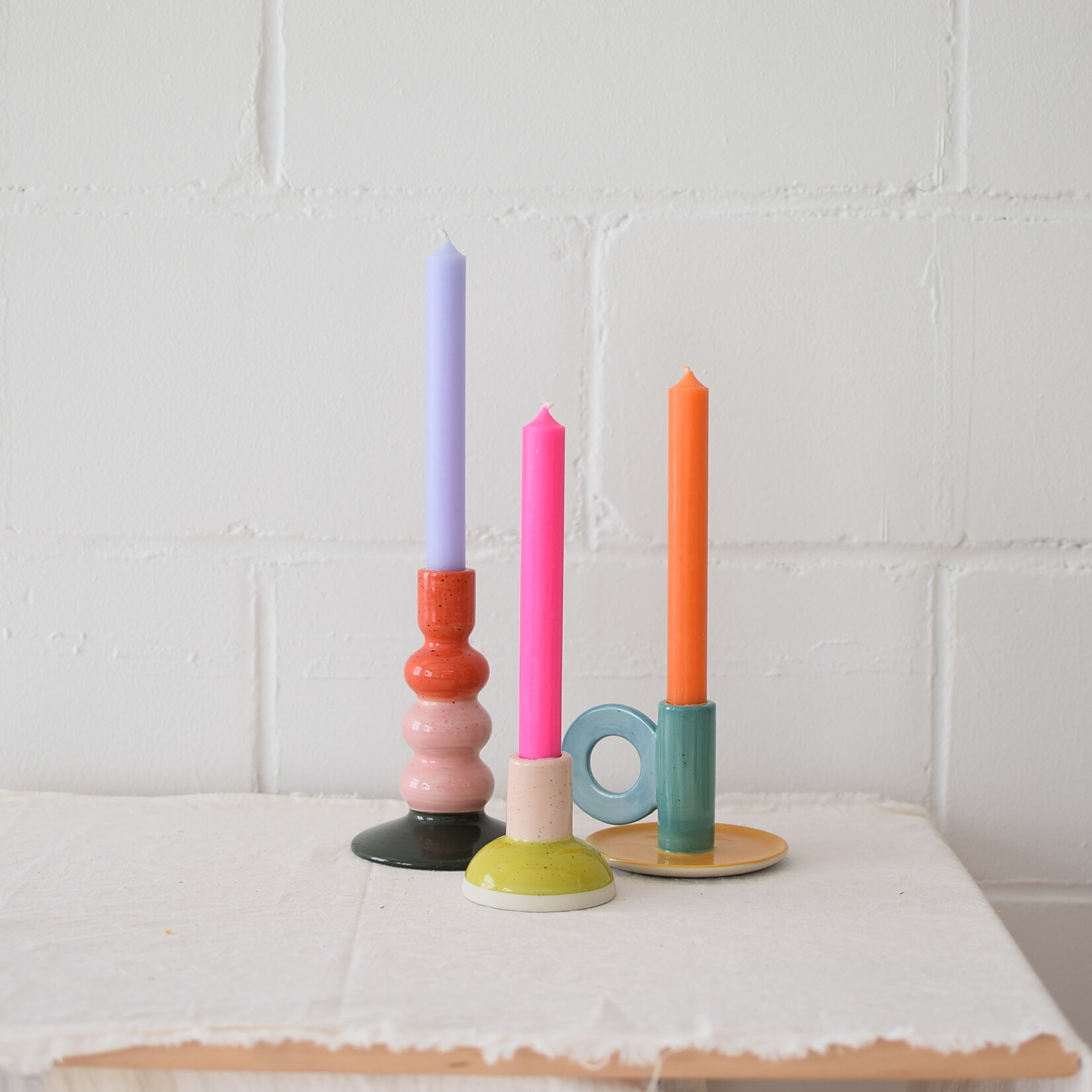 Long candle 17,5cm - Periwinkle