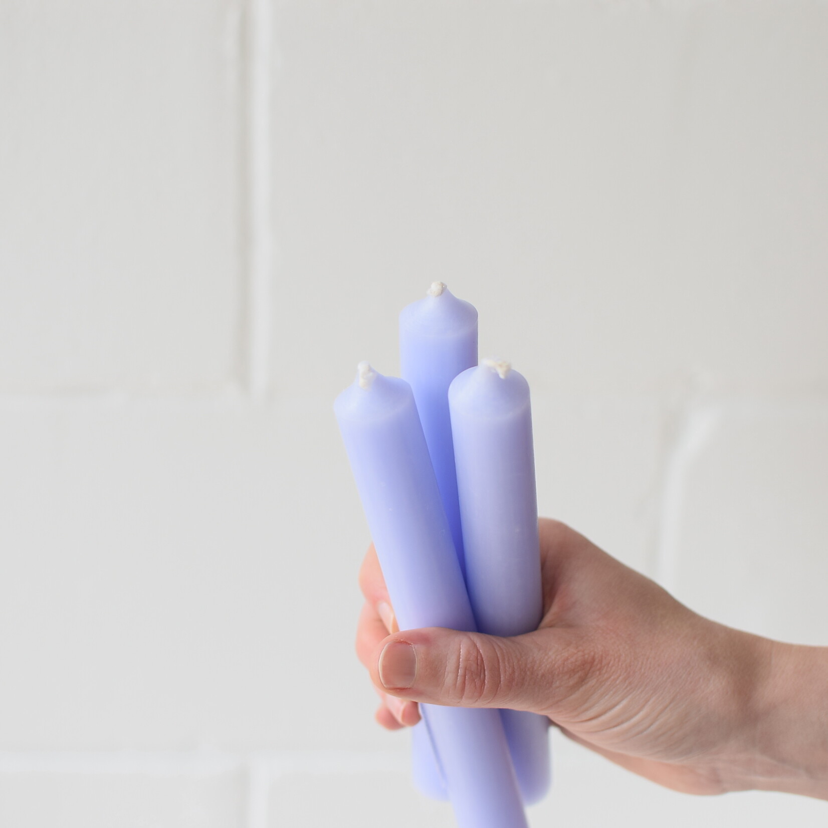 Long candle 17,5cm - Periwinkle