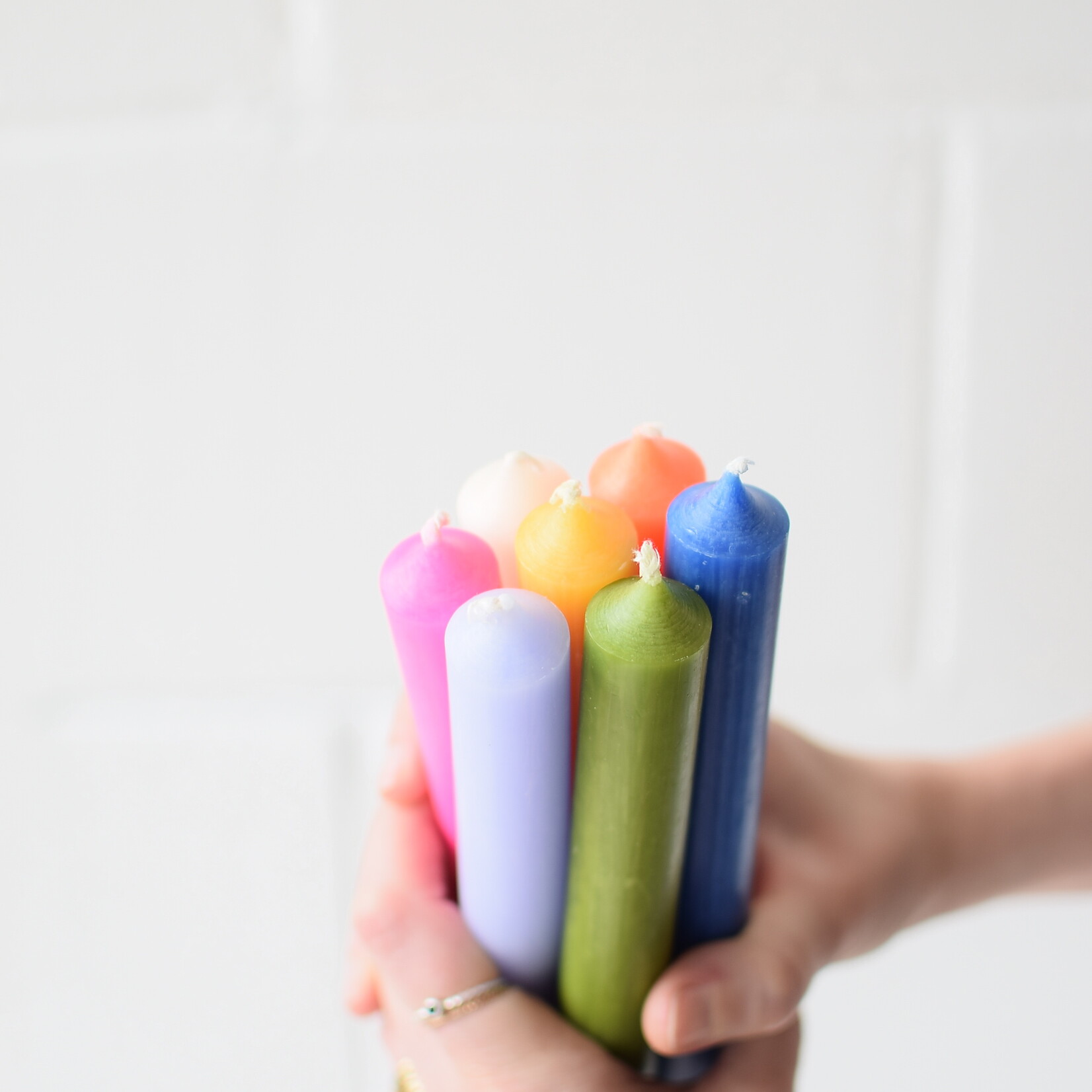 Long candle 17,5cm - Periwinkle