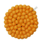 Pom-pom trivet - Mustard