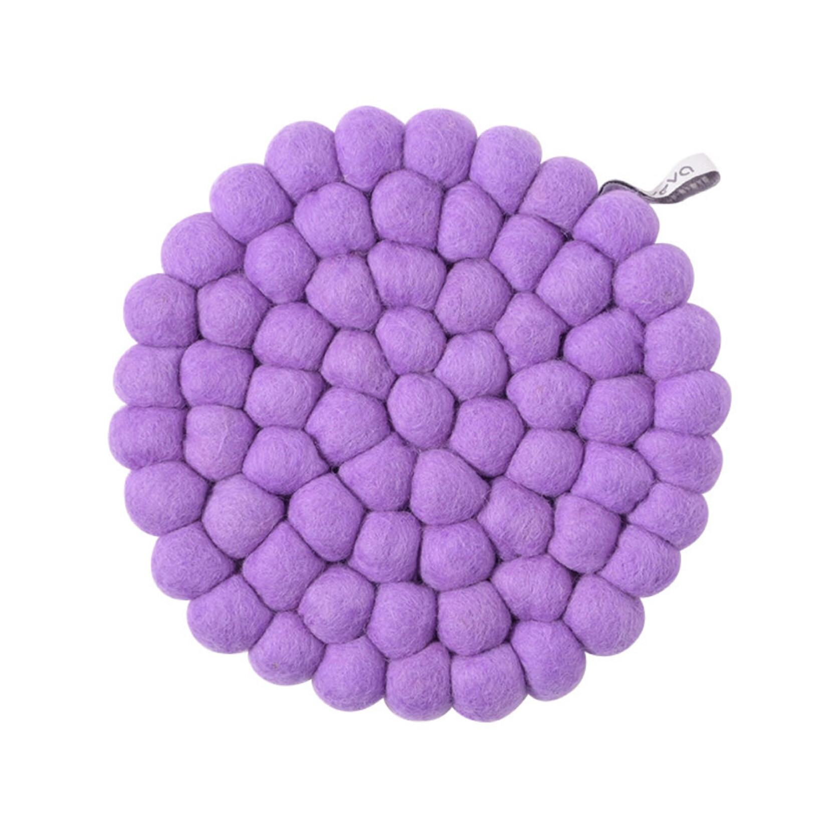 Pom-pom trivet - Lilac