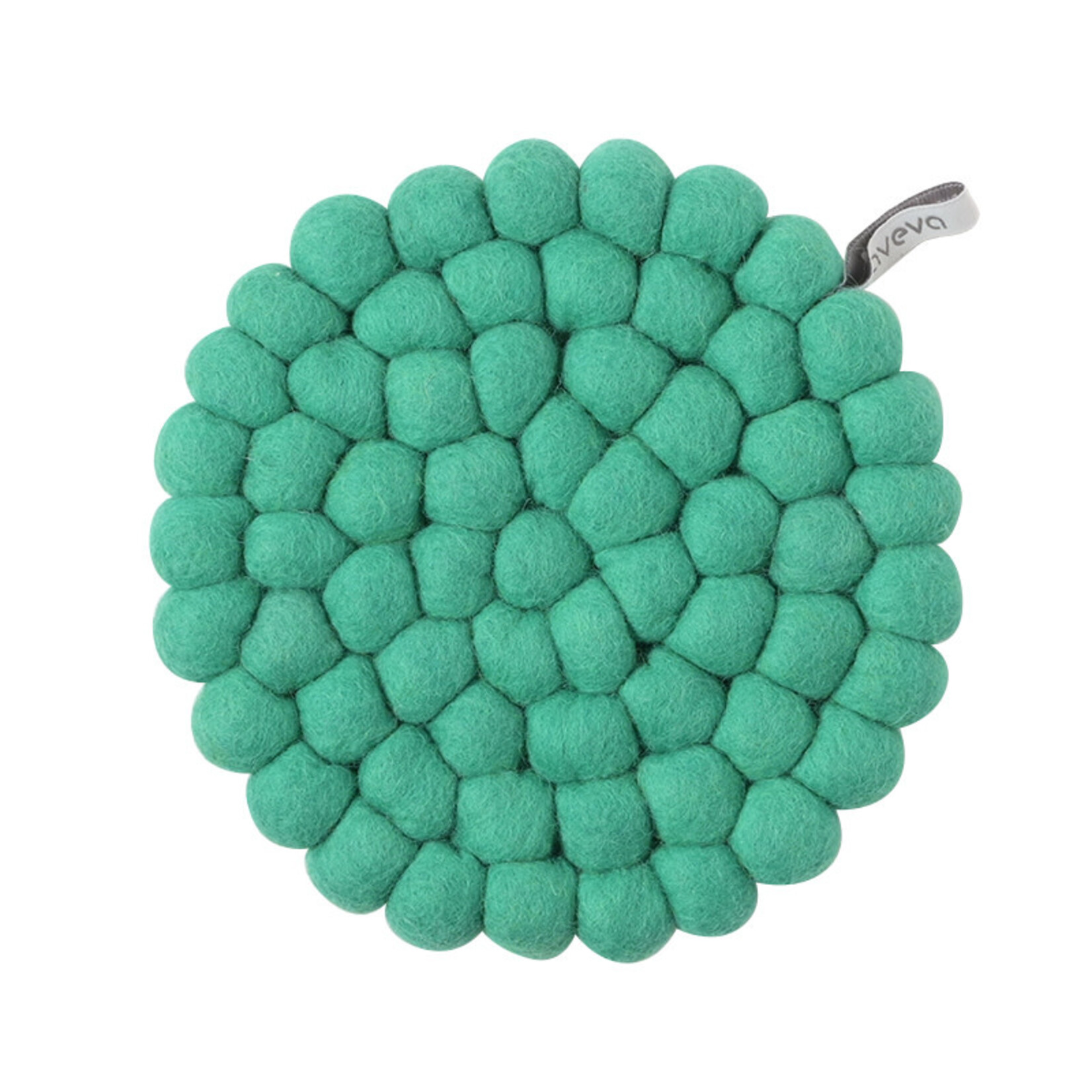 Pom-pom trivet - Green